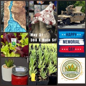 Memorial Day at Rogue River Growers Market