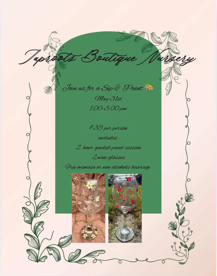 Wine Glass Sip & Paint