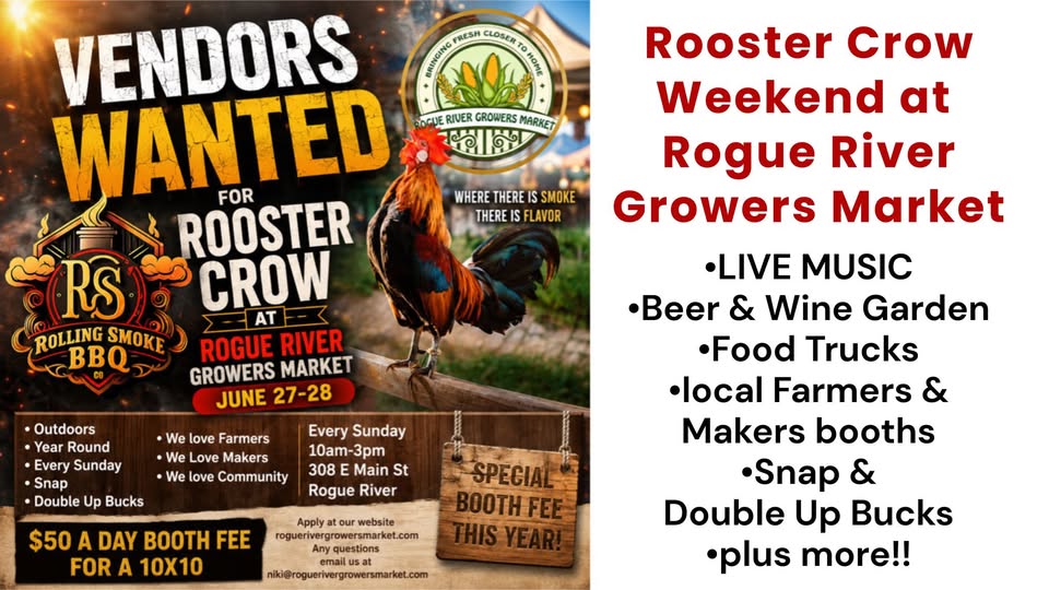 ROOSTER CROW WEEKEND at RRGM 2026